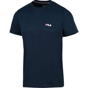 Fila T-SHIRT LOGO SMALL Pánské triko, tmavě modrá, velikost