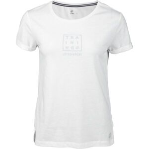 Lotto DINAMICO W VI TEE 1/2 JS Dámské tričko, bílá, velikost XS