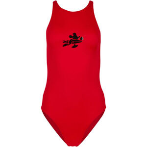 O'Neill MICKEY Dámské jednodílné plavky, červená, velikost