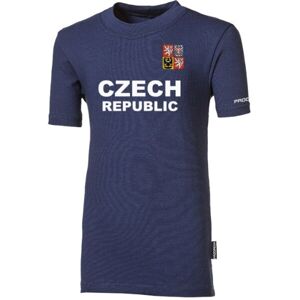 PROGRESS FC1 CZ JR Juniorské triko pro fanoušky, modrá, velikost