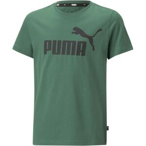 Puma ESSENTIALS LOGO TEE Chlapecké triko, žlutá, veľkosť 140