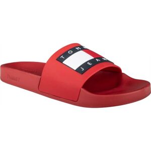 Tommy Hilfiger FLAG POOL SLIDE Pánské pantofle, červená, velikost