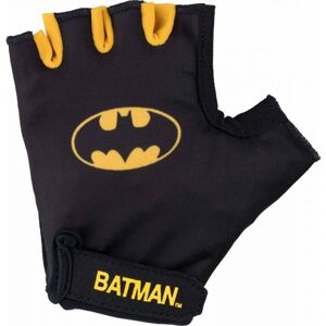 Warner Bros BATMAN Dětské cyklistické rukavice, černá, velikost 4